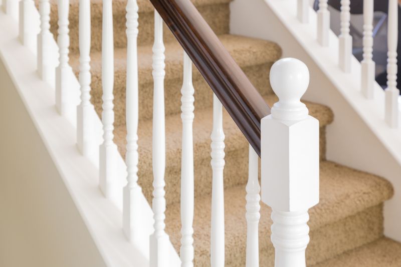 Wood Handrail Staining